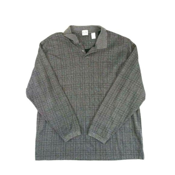 Men's Polo Grey XXL Long Sleeve Shirts 43f - Picture 7 of 8